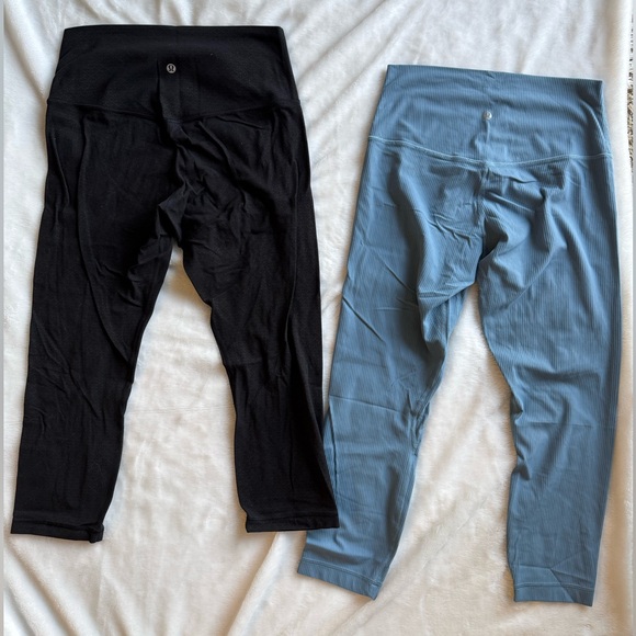 Lululemon Align Crop Leggings Lot of 2!!! - Picture 2 of 7